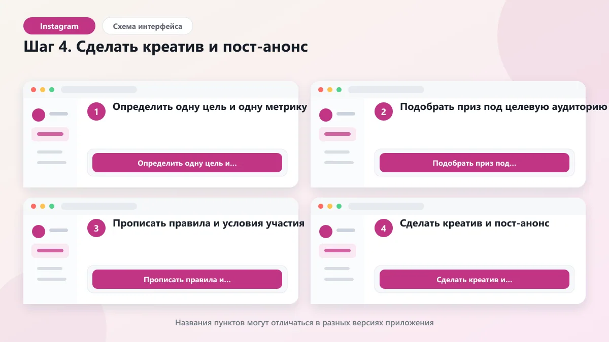 Конкурс в инстаграм для привлечения подписчиков: 10 шагов: наглядная инструкция по шагам