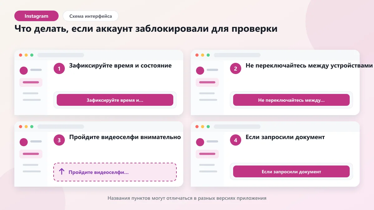 Видеоселфи проверка в инстаграме: безопасность 2026: наглядная инструкция по шагам